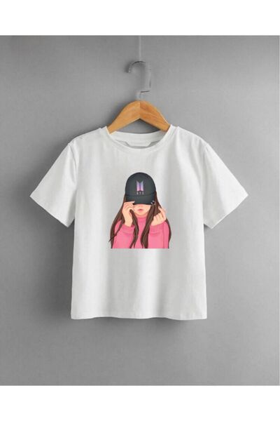 oneagılyazı Tricou pentru copii cu imprimeu BTS