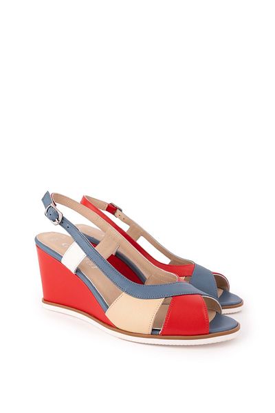 Gondol Genuine Leather Women's Wedge Heel Shoes - Şhn.7029