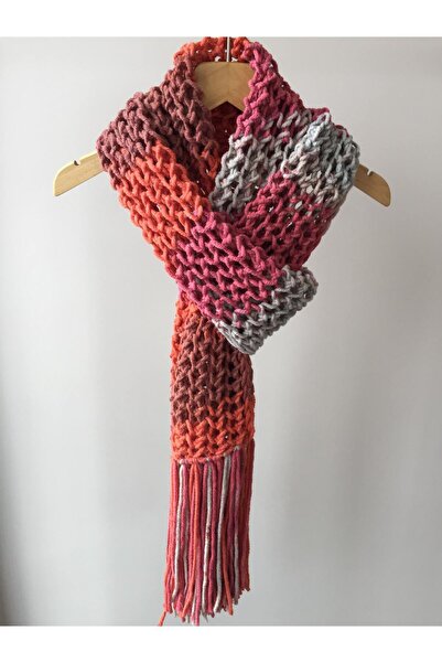 Mora Örgü Mora Knit Jumbo محبوك يدويًا - 49% صوف، خيوط سميكة وشرابات