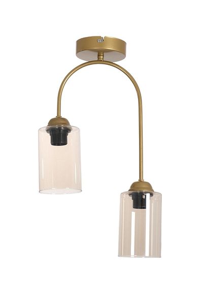 Fer Avize Janin Poru Plof Modern Design Cafe Kitchen Living Room Antique Color Honey Glass Chandelier of 2
