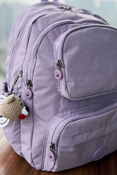 NEMO BAGS Unisex Lilac School Bag - For Laptop and Travel, Waterproof Sports Bag 40x30x15cm
