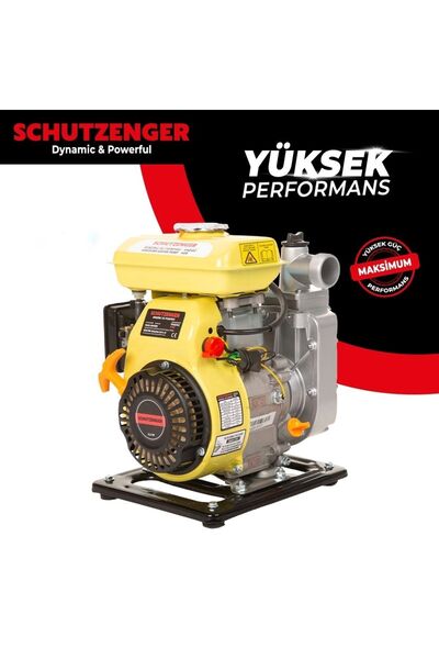 DYNAMİC MAX Profesyonel 3.5 Hp Benzinli Su Pompası 1,5 Inç 3,5 Hp Sc-40a