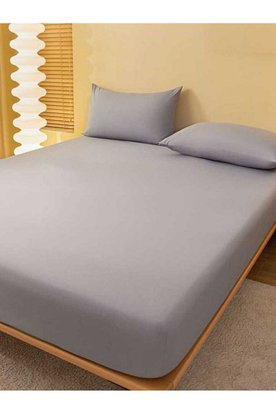 Totem Ranforce Cotton Elastic Sheet Set with Pillowcase