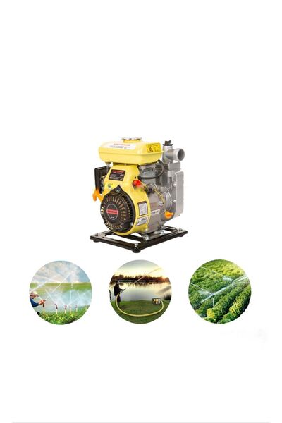 DYNAMİC MAX Profesyonel 3.5 Hp Benzinli Su Pompası 1,5 Inç 3,5 Hp Sc-40a