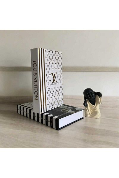 NARİBA Decorative Book Box Set of 2