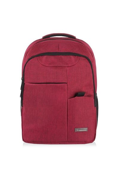 çantavizyon 15.6 Inch Compatible Laptop Claret Red Backpack