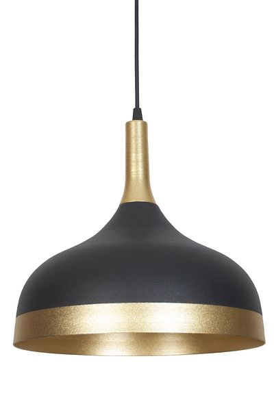 Fer Avize Cosmos Special Design Sports Modern Black Gold Cafe - Kitchen Pendant Lamp Single Chandelier