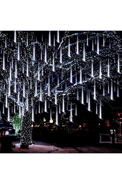 Sunlight Meteor Kayan Led Işık 10lu Set Tüp 50 Cm Beyaz