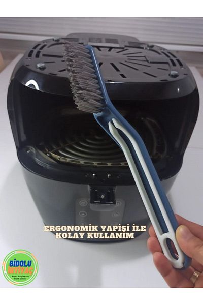 Granvex Airfryer Cleaning Brush Narrow Space Brush Oil Cleaning Brush