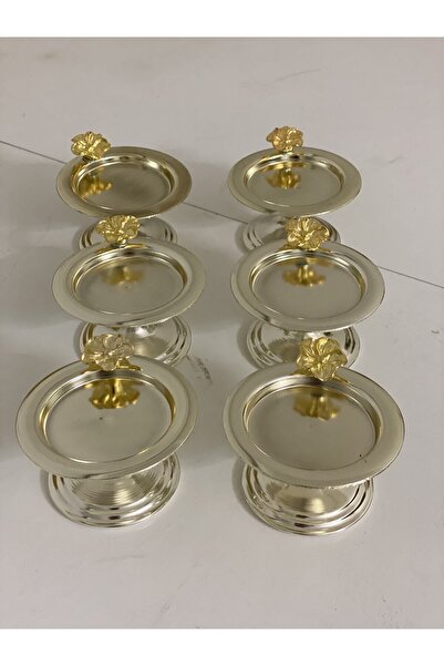 Elzemm store SILVER COLOR 6 PACK JAPANESE ROSE MACARON HOLDER COFFEE SIDE PRESENTATION