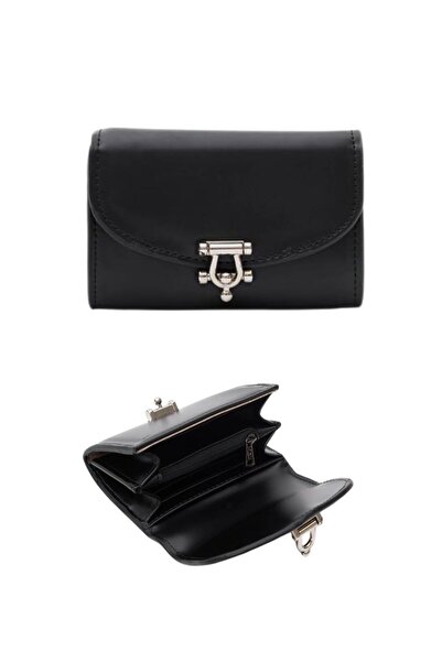 MARSİLYA AKSESUAR DETAYLI BOZUK, KAĞIT PARA VE KARTLIK BÖLMELİ CÜZDAN