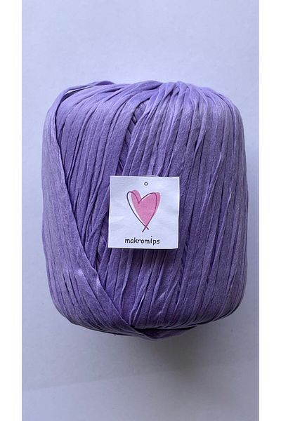 Makromİps PREMIUM SOFT RAFFIA - 50g/65m Μαλακή μαρμάρινη τσάντα Raffia με άκρη ρούχων με κορδόνια