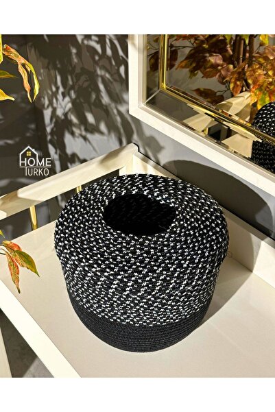 HomeTurko JUTE, wicker, WASTE BIN, KITCHEN WASTE BIN, BATHROOM WASTE BIN, NATURAL, NATURAL, JUTE BIN, MODERN BIN