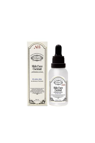 Rosece 30 ml Natural Aha-bha Exfoliating Cocktail Exfoliant Serum - Anti-Acne Blemish and Pore