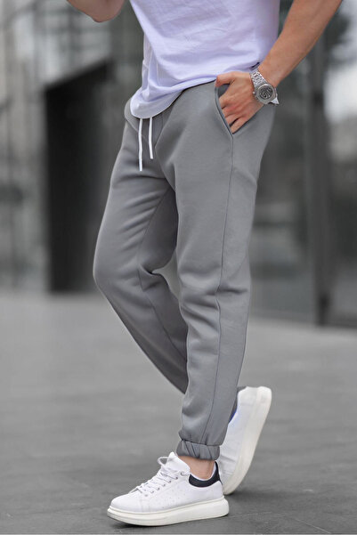 BayBayan Ανδρικό φούτερ με τρία νήματα με ελαστικό πόδι