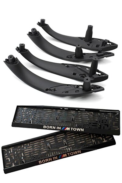 3M F30 -f31-f32-f33-f34-f36 Siyah Kapı Kolu Seti 4 Parça Kapı Kolu Seti + Bor...