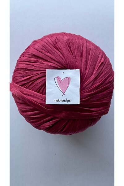 Makromİps PREMIUM SOFT RAFFIA - 50g/65m Μαλακή μαρμάρινη τσάντα Raffia με άκρη ρούχων με κορδόνια