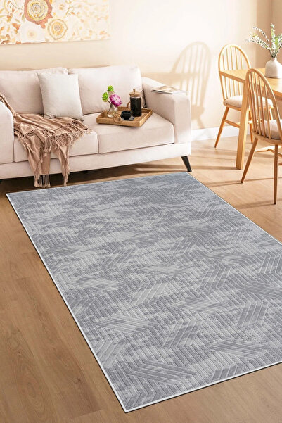 Rugby Home Makinede Yıkanabilir Kaymaz Taban Leke Tutmaz Salon Halısı Mutfak ...