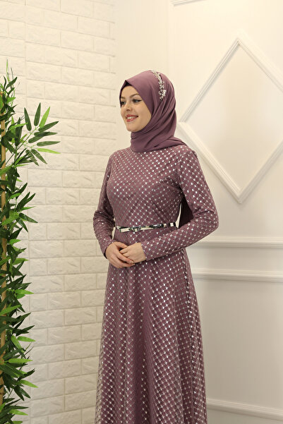 exxitcollection Roza Tesettür Abiye Elbise