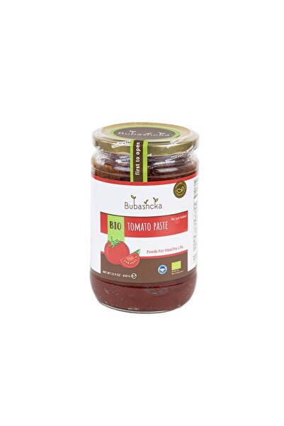 Bubashcka Organik Domates Salçası 650 gr