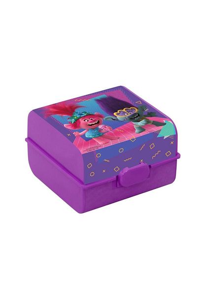 Herevin Cutie de prânz cu licență Trolls World Tour POP violet