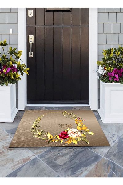 Ardizayn Home, Non-Slip, Organic Cotton Woven Base, Washable, Door Mat 50 cm X 80 cm