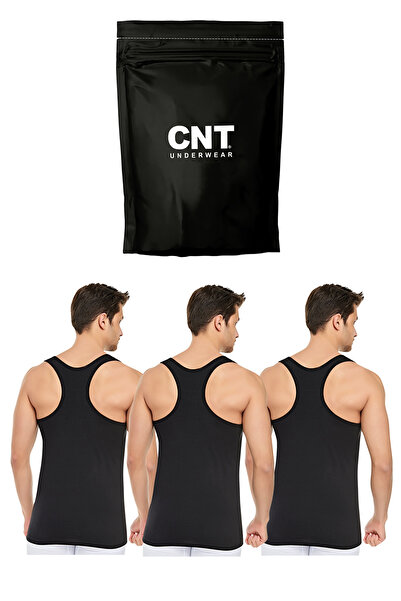 CNT عبوة من 3 قطع من رياضي رامبو الرياضي المضلع من الليكرا للرجال مع صندوق ممتاز