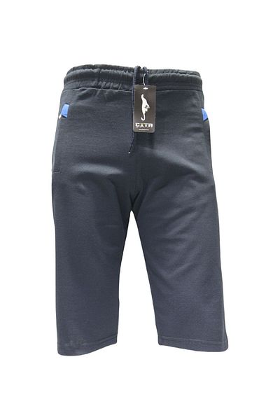 ÇİTA Lycra Men's Oversize Large Size Garnished Capri PM.1034