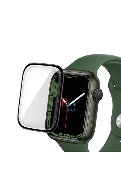 redmud teknoloji سلسلة Apple Watch 4/5/6/Se - واقي شاشة نانو مرن 44 ملم