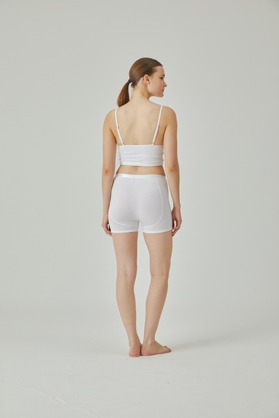 Pamuk & Pamuk Chiloți lungi, albi, pentru femei