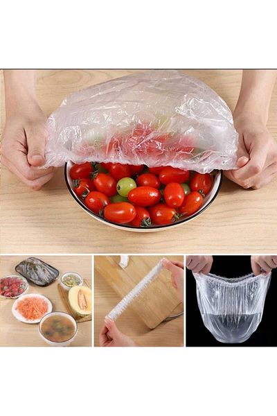 Dalian Home 50 Pieces of Food Caps That Keep Practical Freshness - Pot and Plate Cap, Multi-Purpose Lid