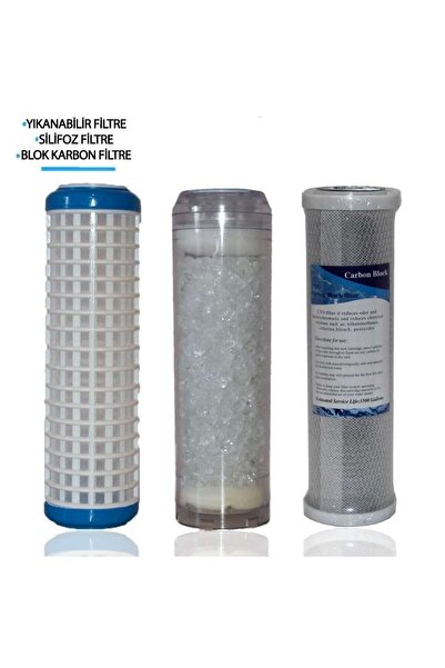 WaterMelon Daire Bina Sayaç Girişi 10" Inc 3 Aşama (yıkanabilir , Silifoz , B...