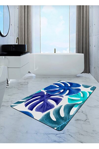 Ardizayn سجادة حمام بقاعدة منسوجة من القطن العضوي غير قابلة للانزلاق مقاس 70 ...