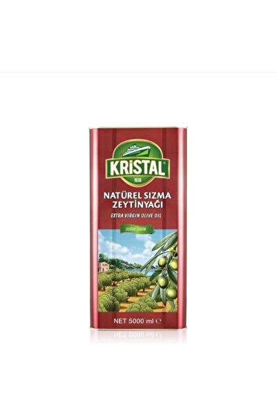 Kristal Soğuk Pres Naturel Sızma Zeytinyağı