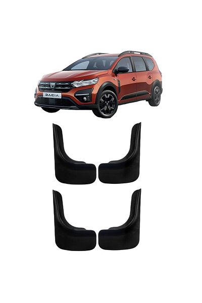 Yeni Dünya Dacia Jogger Set of 4 - Front and Rear Mudguard, Mudguard and Dust Cover DAC0UX013