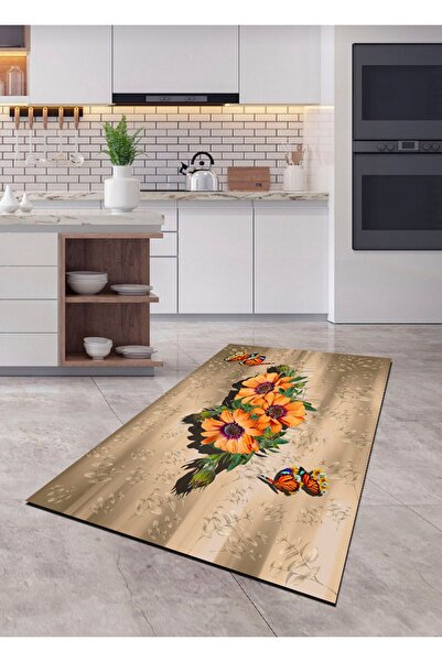 Ardizayn Çiçek 3D, İndirimli, Ince, Dökülmez, Pamuk Dokuma Taban Antialerjik ...