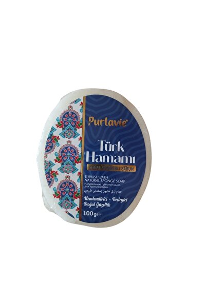 Doğal Süngerli Sabun Türk Hamamı 100g