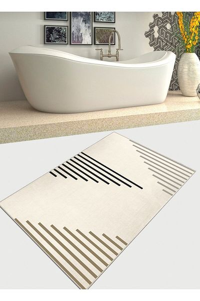 Ardizayn Fresh Cream - Μοκέτα Μπάνιου Βαμβακερής Υφής 70x120 cm