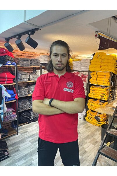 Mastex Umke Kırmızı Polo Yaka T-shirt