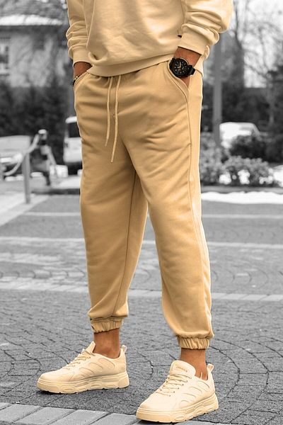 BayBayan Ευέλικτο ανδρικό Jogger Sweatpants - Τρίκλωνο