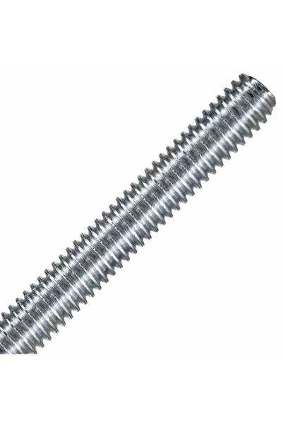 ALETÇANTAM M20 Gijon Tij Rot Saplama 1 Metre Uzun Civata Dın 975 Beyaz Vida