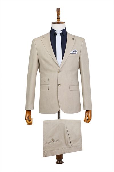 ACTUAL Beige Men's Suit - 4057-06