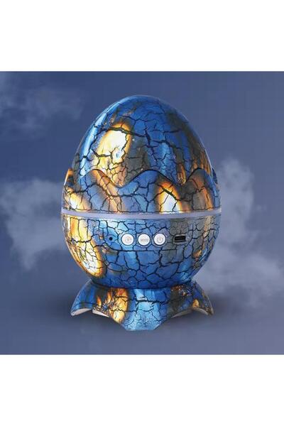Genel Markalar Dinozor Yumurtası Yıldızlı Gökyüzü Galaxy Projektör Lambası US...