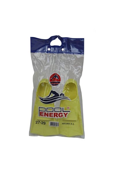 POOL ENERGY Rubber Sea Fin Yellow-43-44