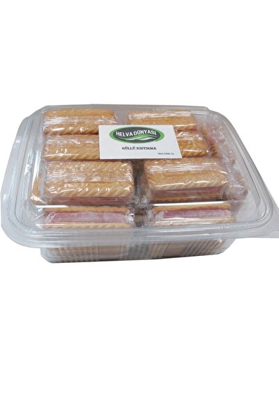 Helva Dünyası Güllü Kıstırma (asfalt) Lokum 1 Kg.