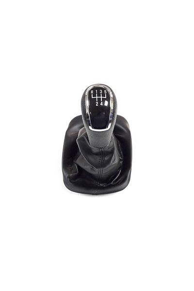 gkl Skoda Fabia 1stGeneration 2000-2008 Compatible Gear Handle Knob Gaiter 6y0711113h Black Top