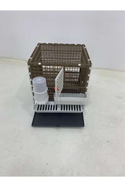 Leganest BILDIRCIN KEKLİK SÜLÜN KAFESİ YUMURTA EĞİMLİ TAM TAKIM AHŞAP PLASTİK YP40AB