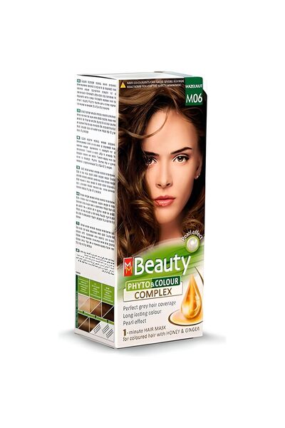 MM Beauty Fındık Kabuğu Beauty Bitkisel Saç Boyası M06