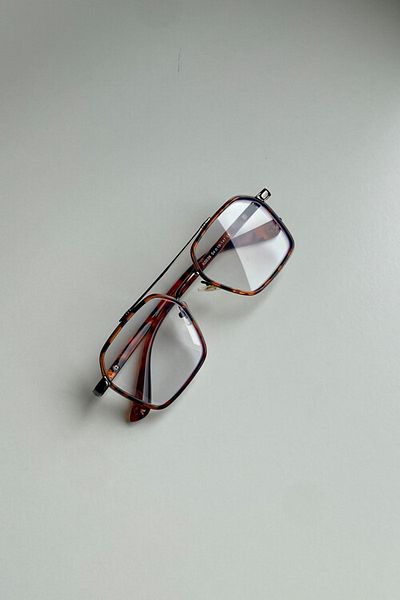 DeepWater Leopard Patterned Glasses - Blue Block