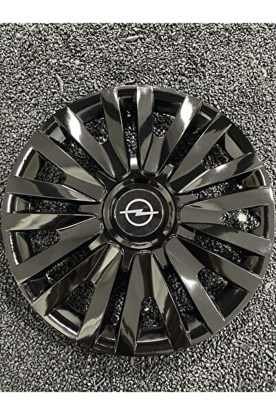 YILAPJANT Opel Combo 15" Inç Kırılmaz Jant Kapağı Siyah 4 Adet